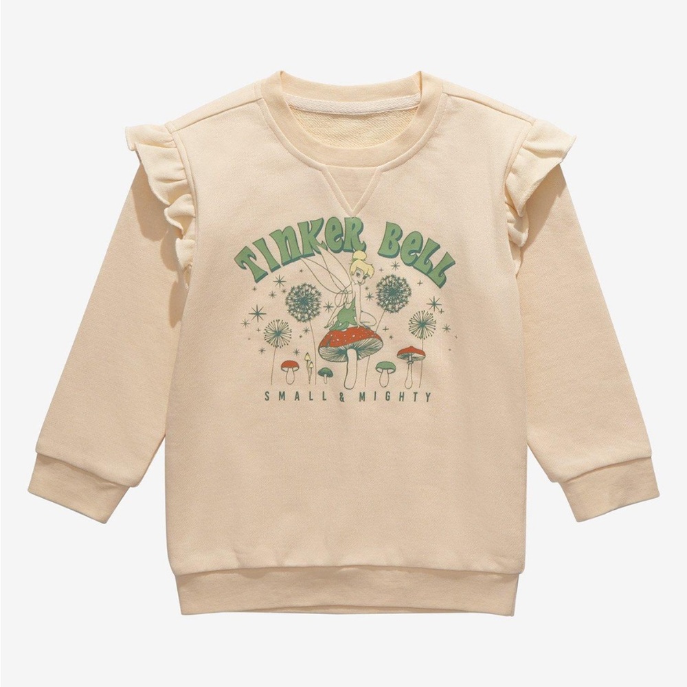 Disney our universe tinker bell small & mighty crewneck - Picture 1 of 6